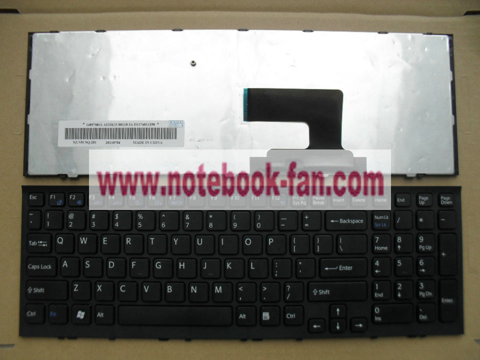 New SONY VAIO VPC-EH 148970811 PCG-71811L Keyboard US Black